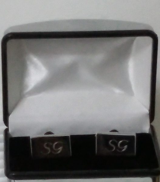 Stereograph SG Initial Cuff Links